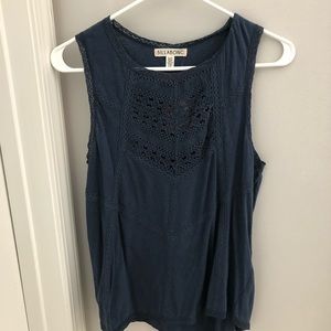Navy Billabong Tank